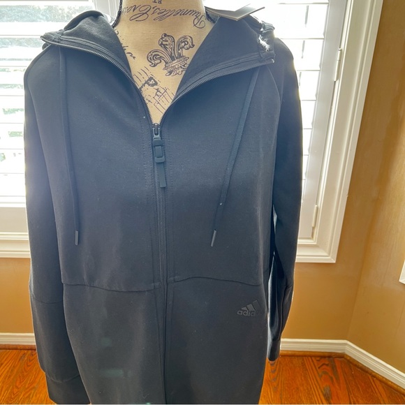 NWT adidas Offpitch Hoodie - Black - Small - Picture 7 of 13